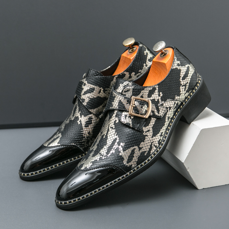 Men Formal Wear Brands - 레트로 클래식 르푸 신발 남성 PU