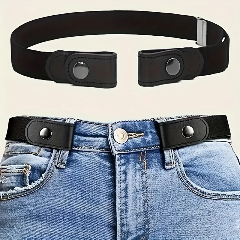 Men'S Formal Wear Belt - 진 바지, 드레스용 버클 프리 벨트,