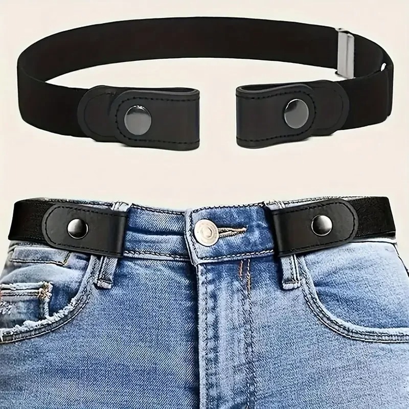 Men'S Formal Wear Belt - 캔버스 조절 가능한 탄성 허리 밴드