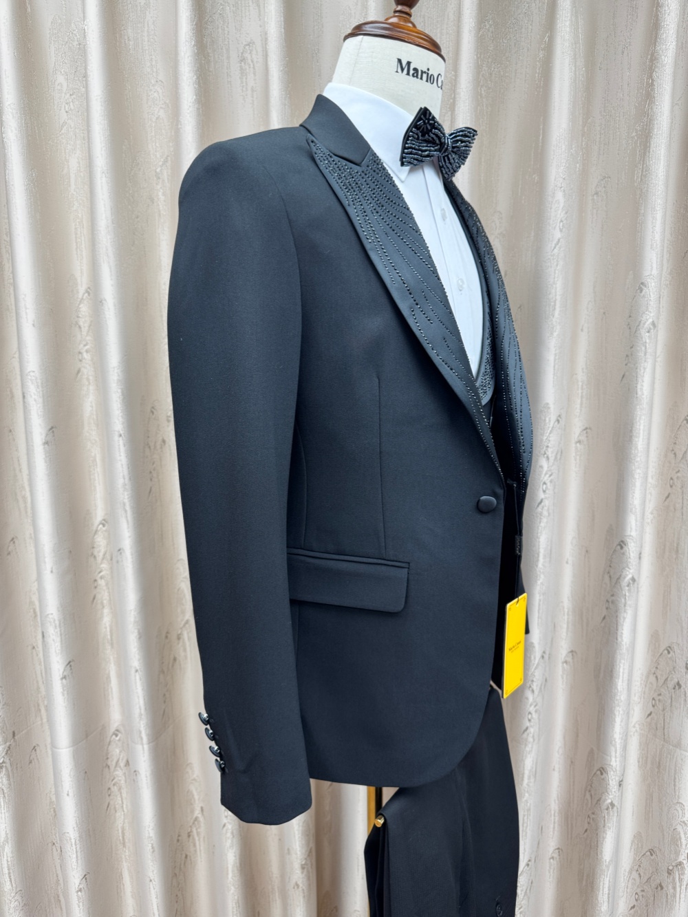 고급스러운 정장 남성 수트 세트 3피스 웨딩 신랑 세트 - Men Formal Wear For Wedding 리뷰 및 가격