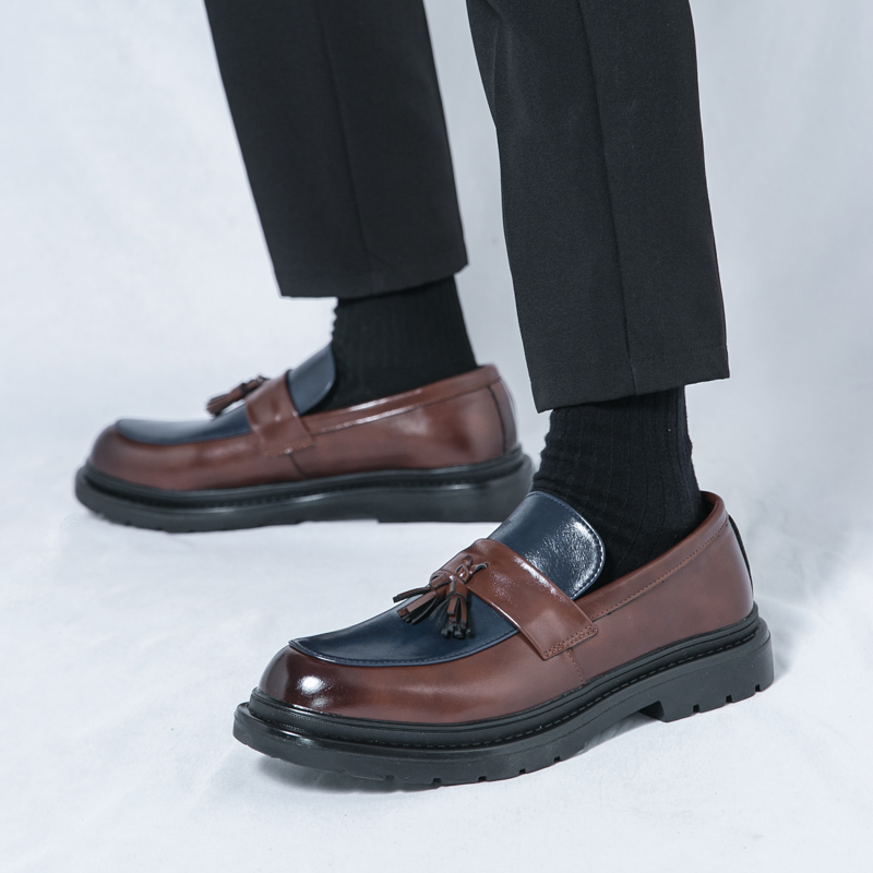 패션 브랜드 남성용 논슬립 캐주얼 가죽 신발 고품질 남 - Men Formal Wear Brands 리뷰 및 가격
