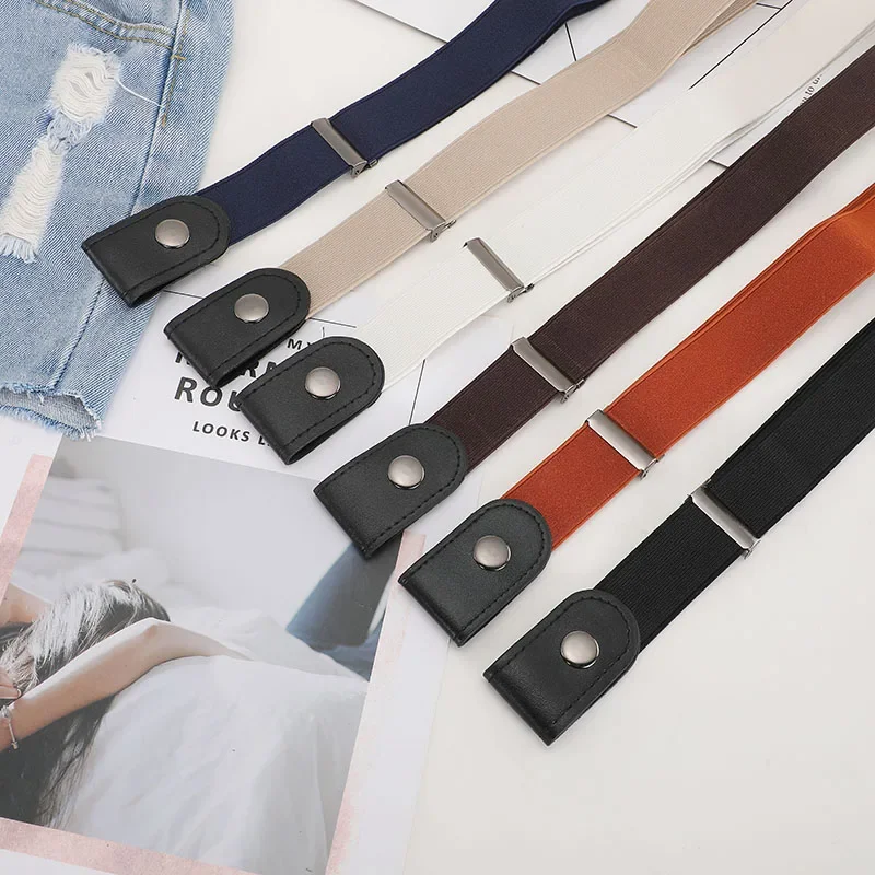 진 바지, 드레스용 버클 프리 벨트, 여성/남성용 버클 - Men'S Formal Wear Belt 리뷰 및 가격