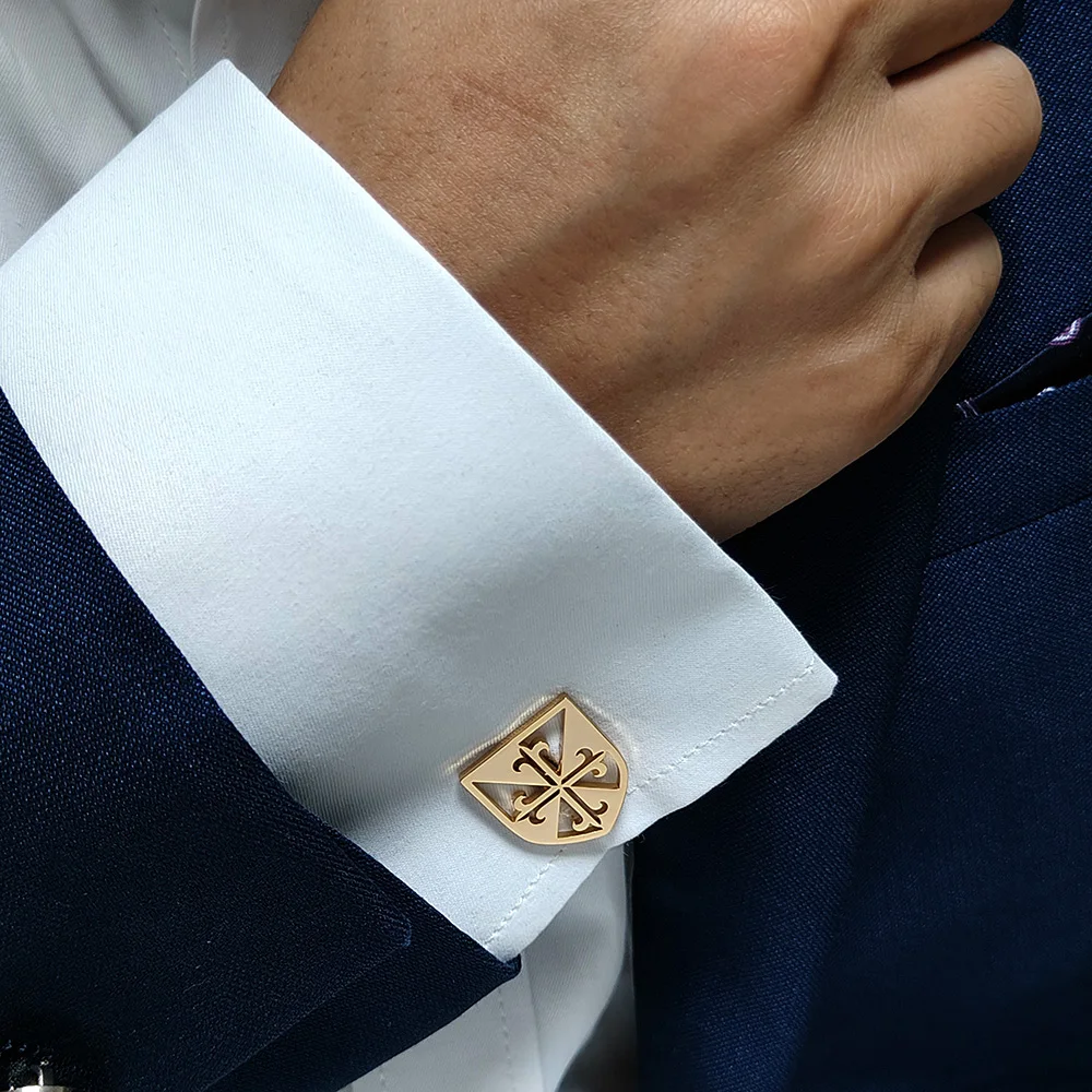 고급 앵커 러더 남성용 커프스 단추, 비즈니스 프렌치  - Dress Shirt French Cuff 리뷰 및 가격
