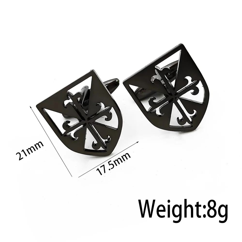 고급 앵커 러더 남성용 커프스 단추, 비즈니스 프렌치  - Dress Shirt French Cuff 리뷰 및 가격