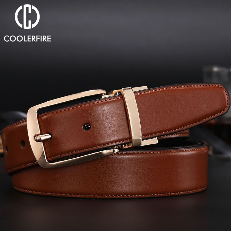 남성용 새로운 리버시블 회전 버클 양면 벨트 벨트 정품 - Men'S Formal Wear Belt 리뷰 및 가격