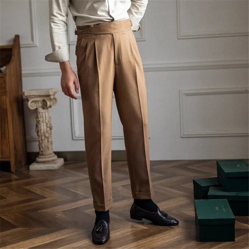 2026 신상 남성 정장 바지 봄 가을 트렌디 벨트 하 - Men'S Formal Wear Belt 리뷰 및 가격