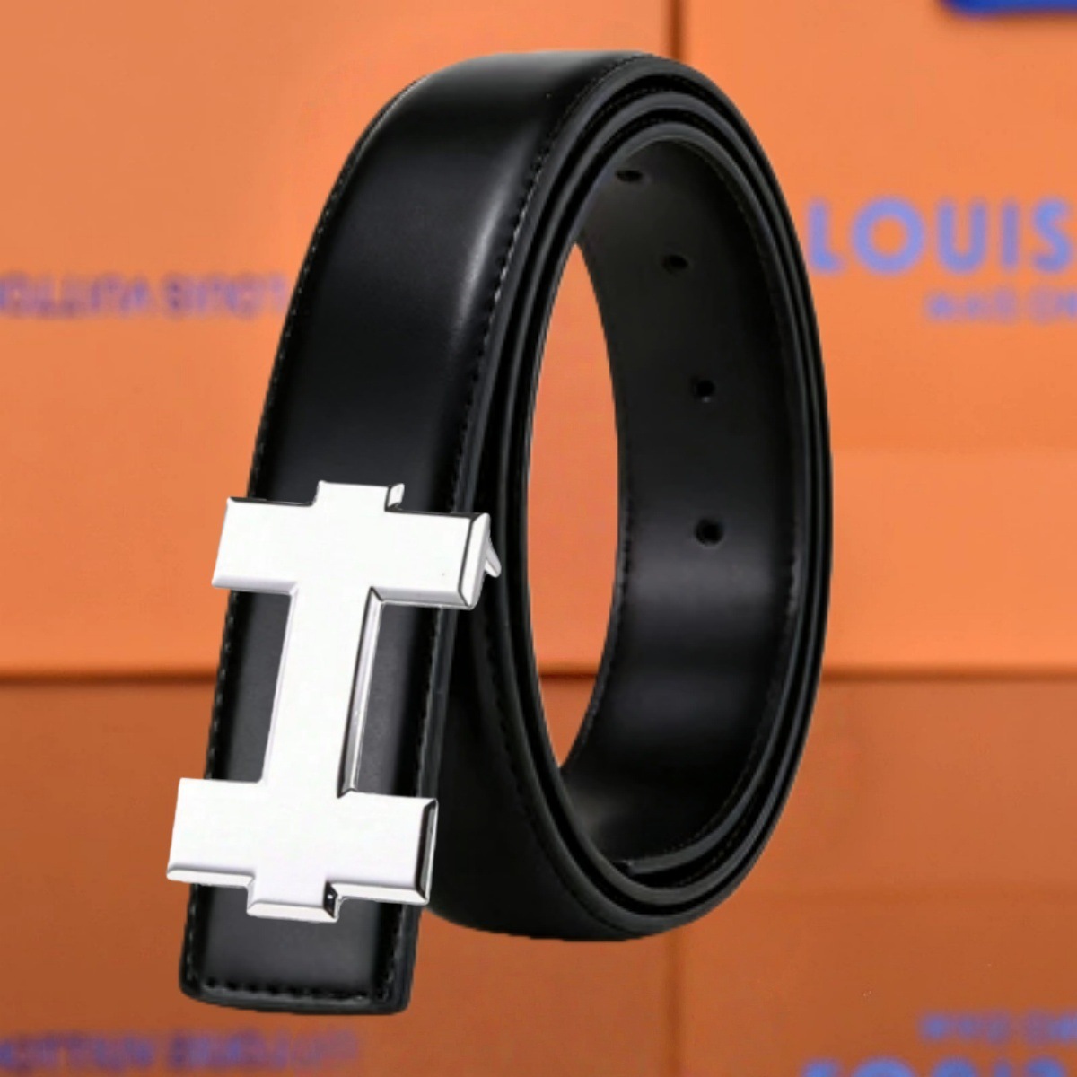 2pcs 클래식 남성용 드레스 허리 벨트, 광택 처리된 - Men'S Formal Wear Belt 리뷰 및 가격
