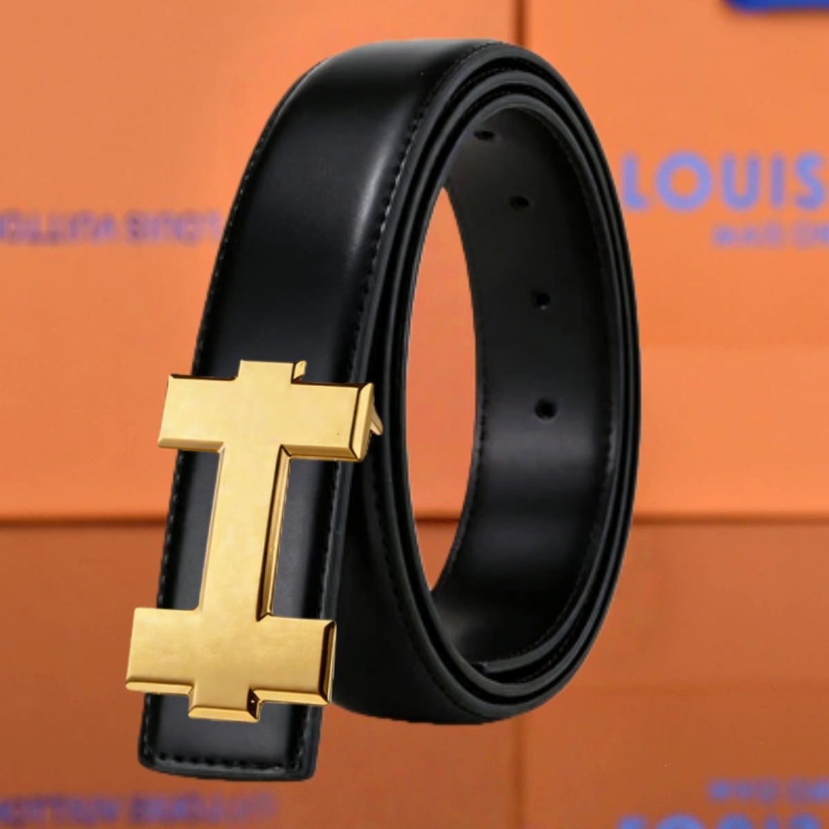 2pcs 클래식 남성용 드레스 허리 벨트, 광택 처리된 - Men'S Formal Wear Belt 리뷰 및 가격