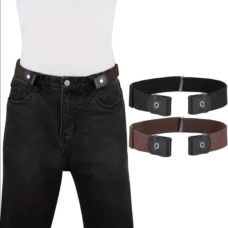 캔버스 조절 가능한 탄성 허리 밴드 보이지 않는 벨트  - Men'S Formal Wear Belt 리뷰 및 가격