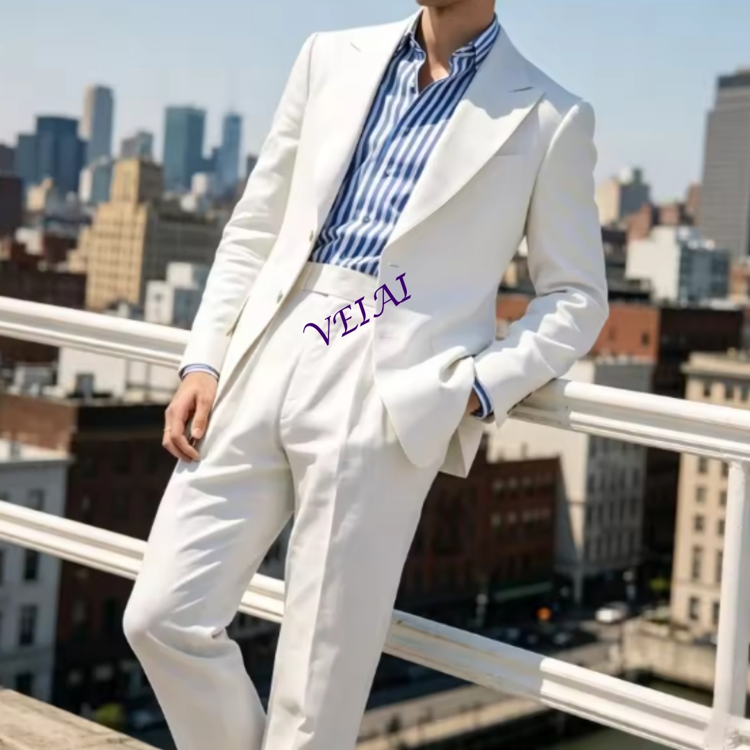 여름 세이지 그린 리넨 2피스 남성 정장 맞춤형 릴렉스 - Men'S Relaxed Formal Wear 리뷰 및 가격
