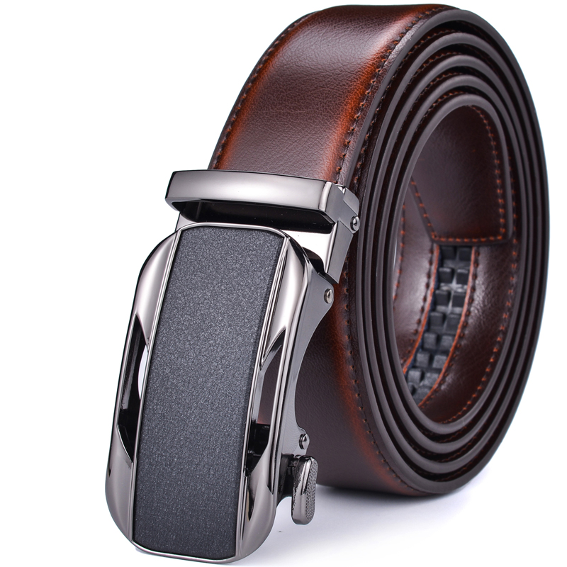 자동 버클이 있는 남성용 래칫 드레스 정품 가죽 벨트 - Men'S Formal Wear Belt 리뷰 및 가격