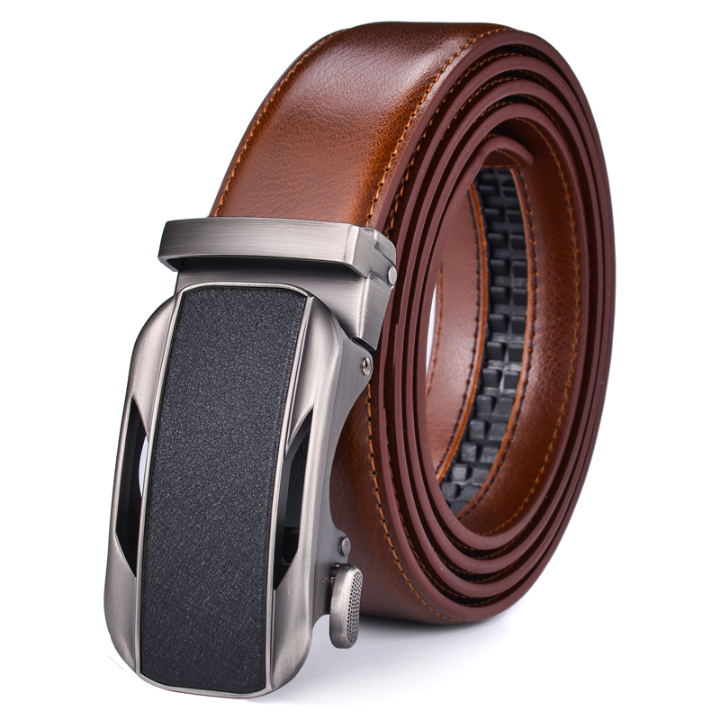 자동 버클이 있는 남성용 래칫 드레스 정품 가죽 벨트 - Men'S Formal Wear Belt 리뷰 및 가격
