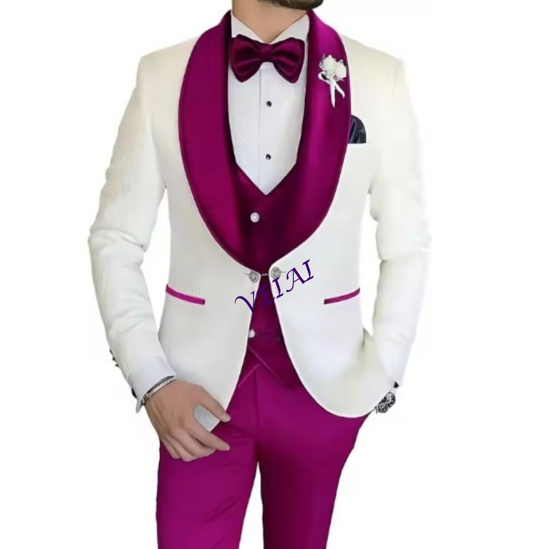맞춤 슬림핏 3피스 턱시도 세트 (남성용 웨딩 정장,  - Men Formal Wear Combination 리뷰 및 가격