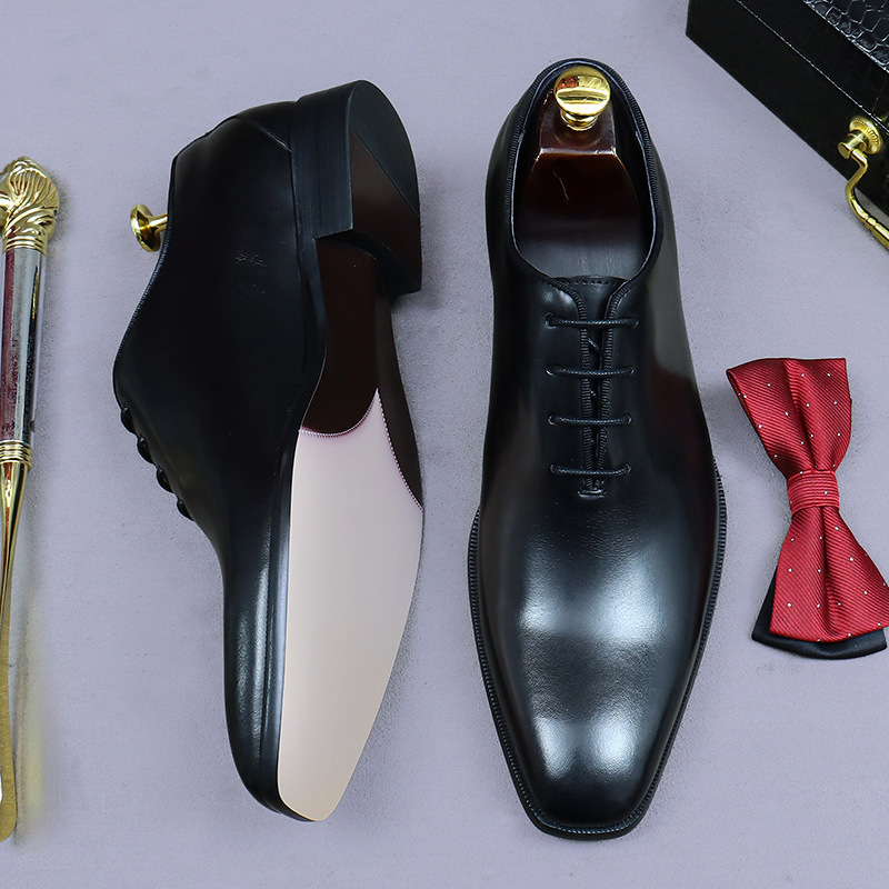 디자이너 정품 가죽 남성 Wholecut 옥스포드 신발 - Men Formal Wear Brands 리뷰 및 가격
